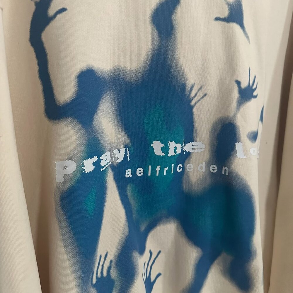 Aelfric Eden Abstraction Shadow Print Hoodie Size… - image 5